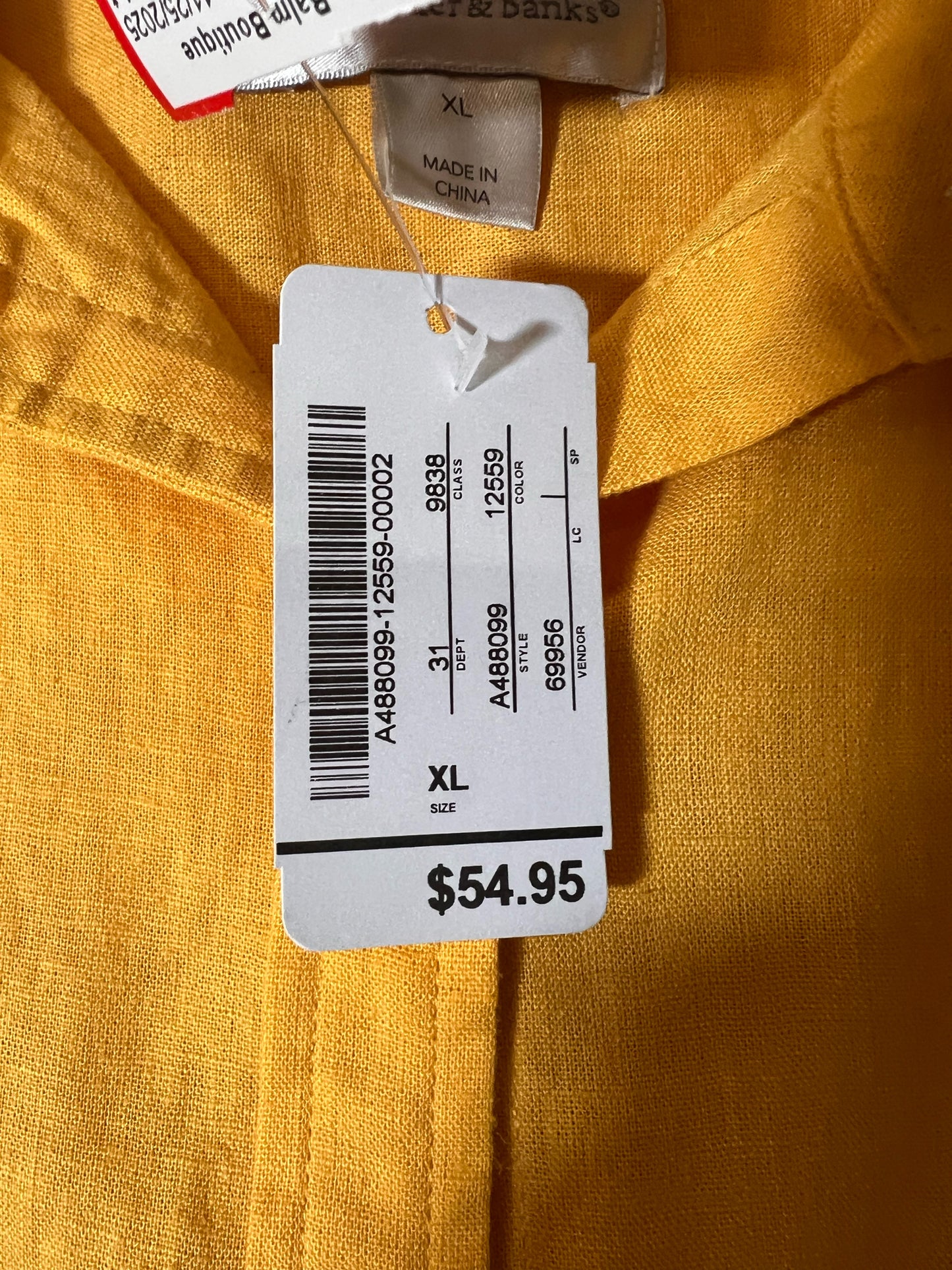 Size XL Christopher & Banks  NWT Shirt