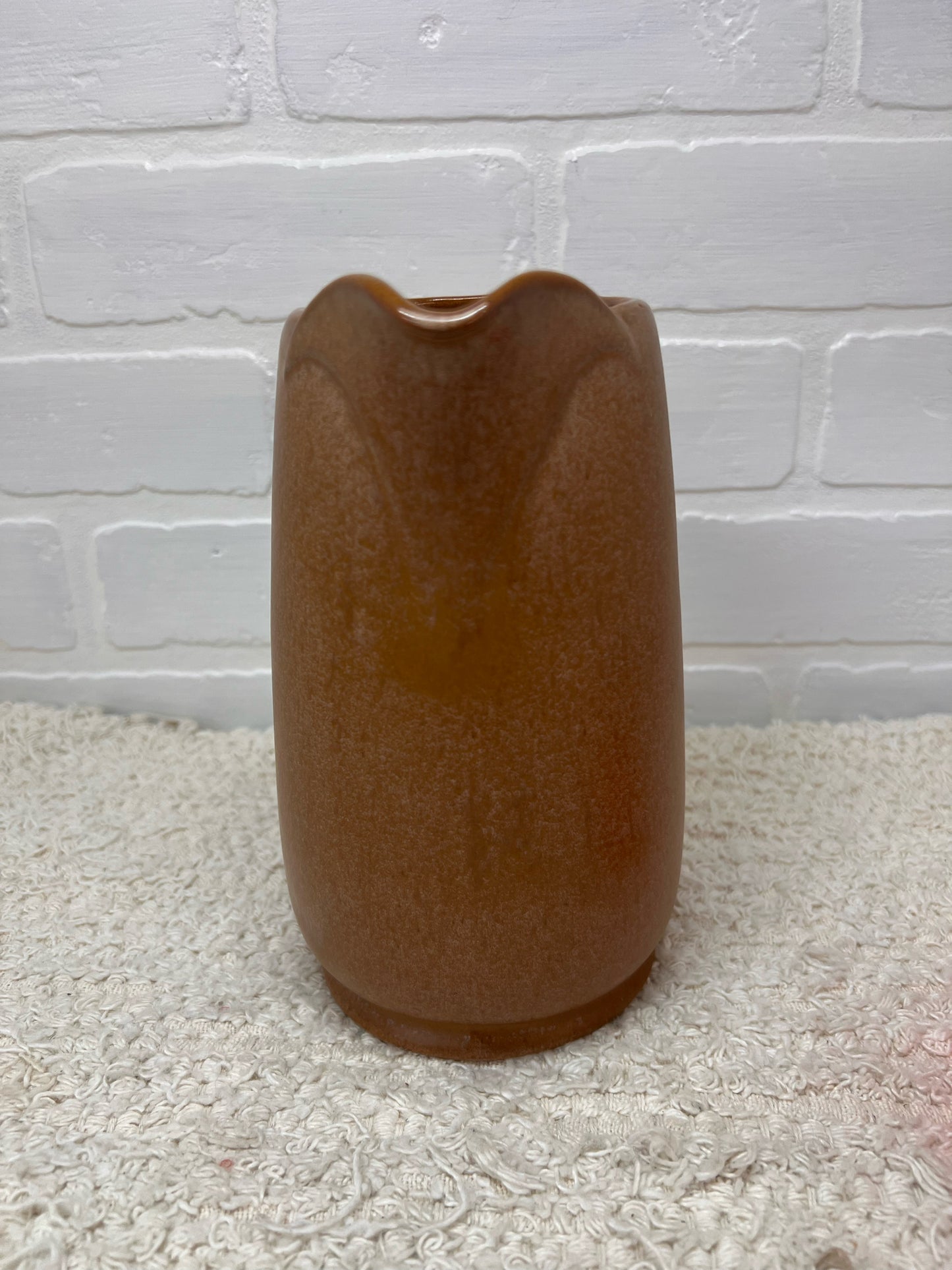 Frankoma Pottery  Dark Brown Glazed Water Pitcher