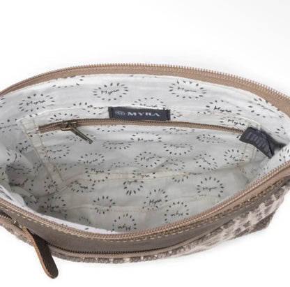 Myra Bag Coffee Canvas Small Crossbody Bag
