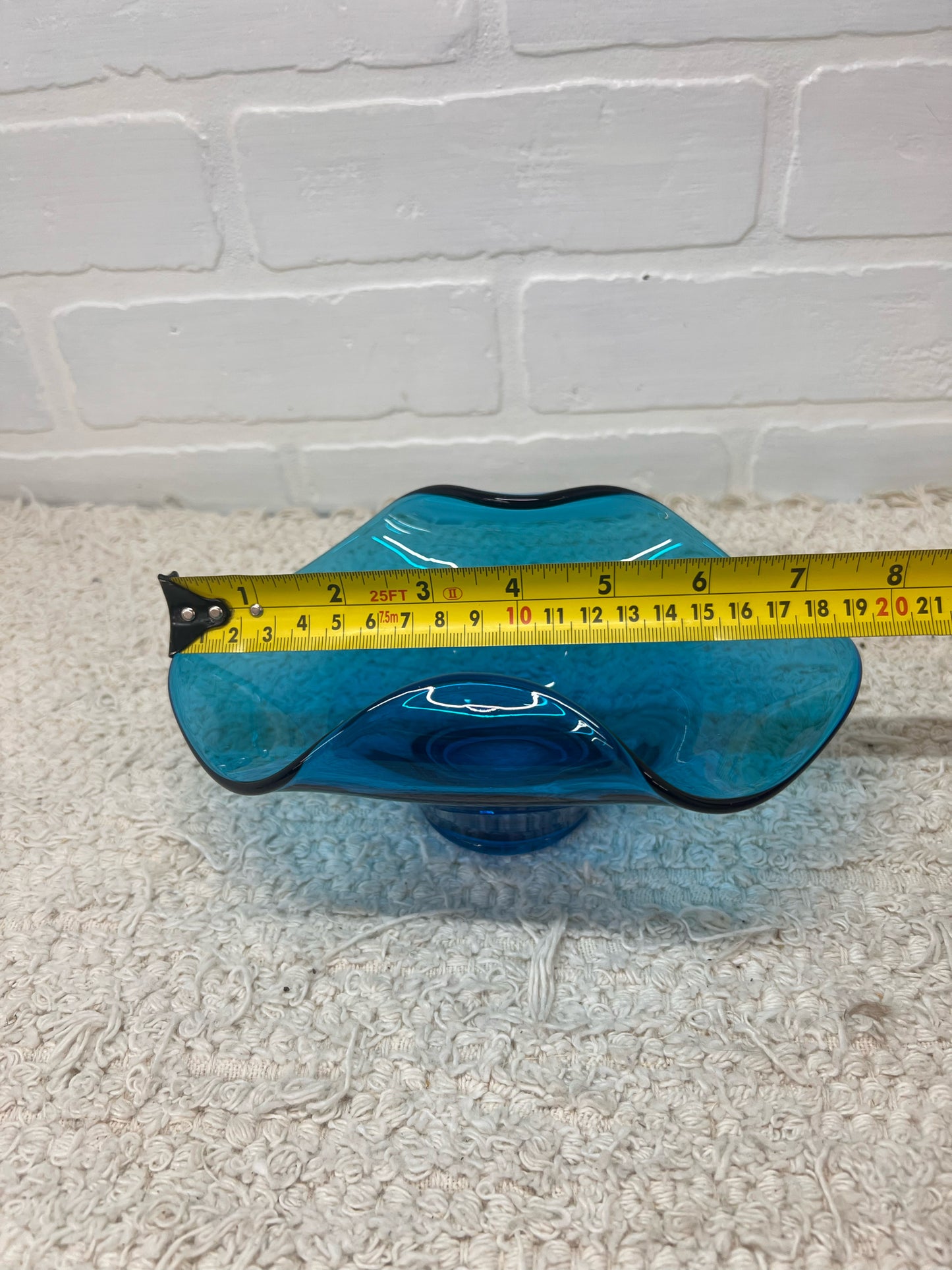 Viking Glass Blunique Blue MCM Candy Dish