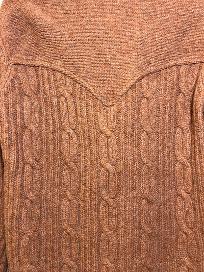 California Ranchwear Vintage Shetland Wool Shawl Collar Cardigan
