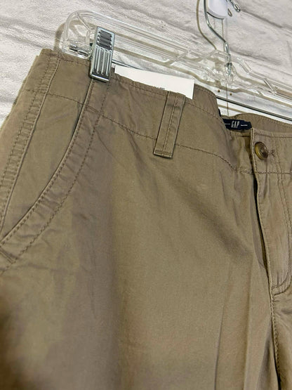 Gap Size 6 Long NWT Khaki Cotton Pants