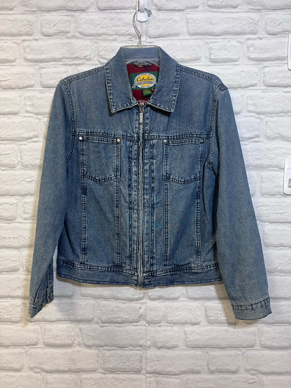 Size S Cabela's Vintage 100% Cotton Denim Jacket