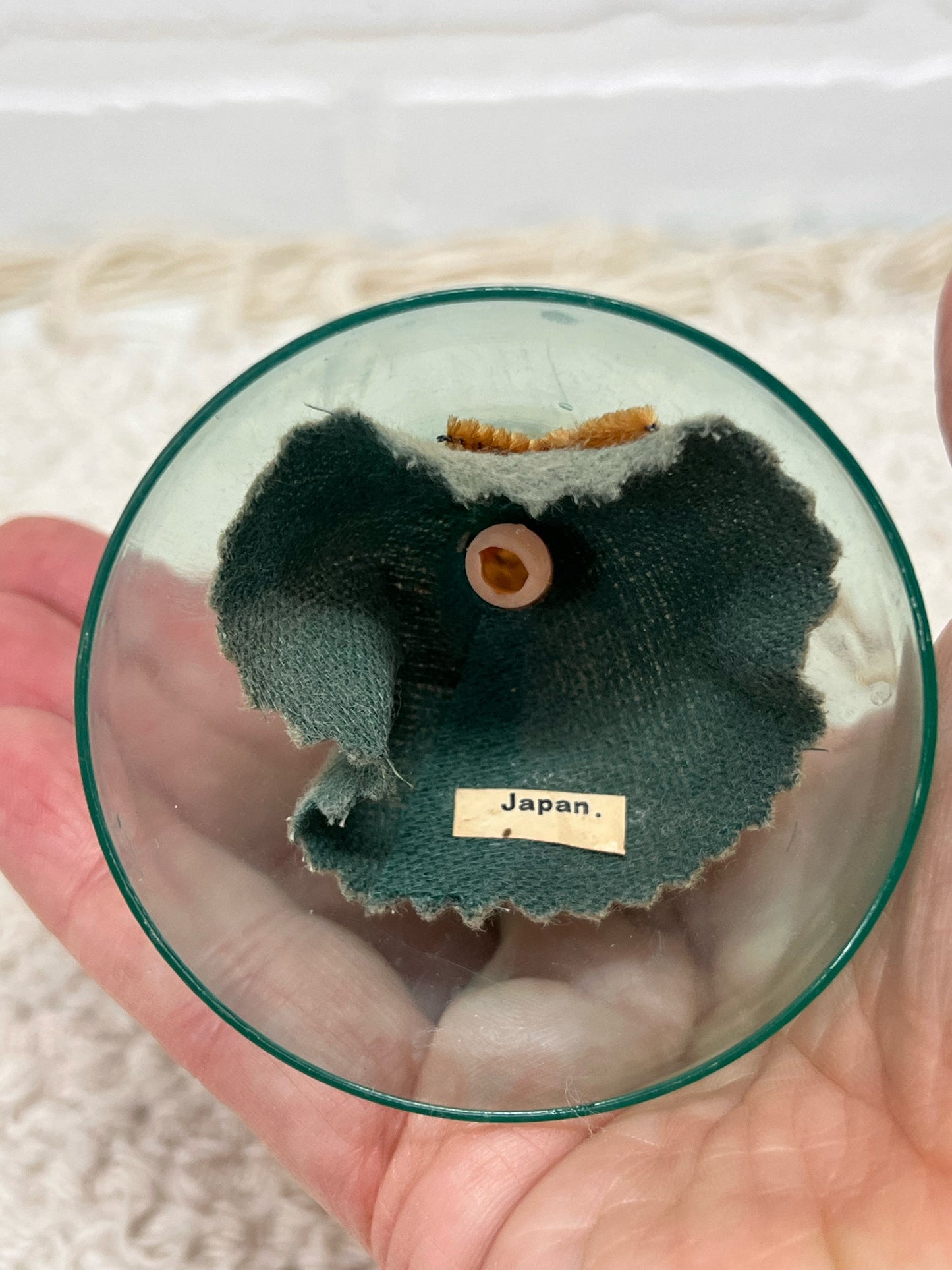 Mid-Century Pixie in a Bell Ornament