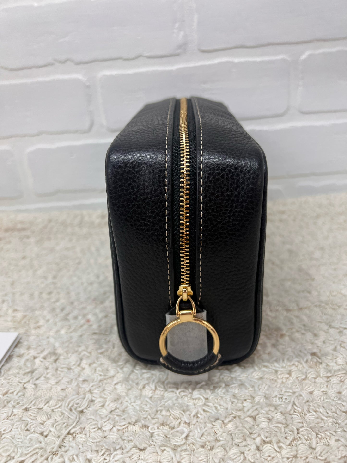 Coach Leather & Canvas Black NWOT Travel Case - Ellis