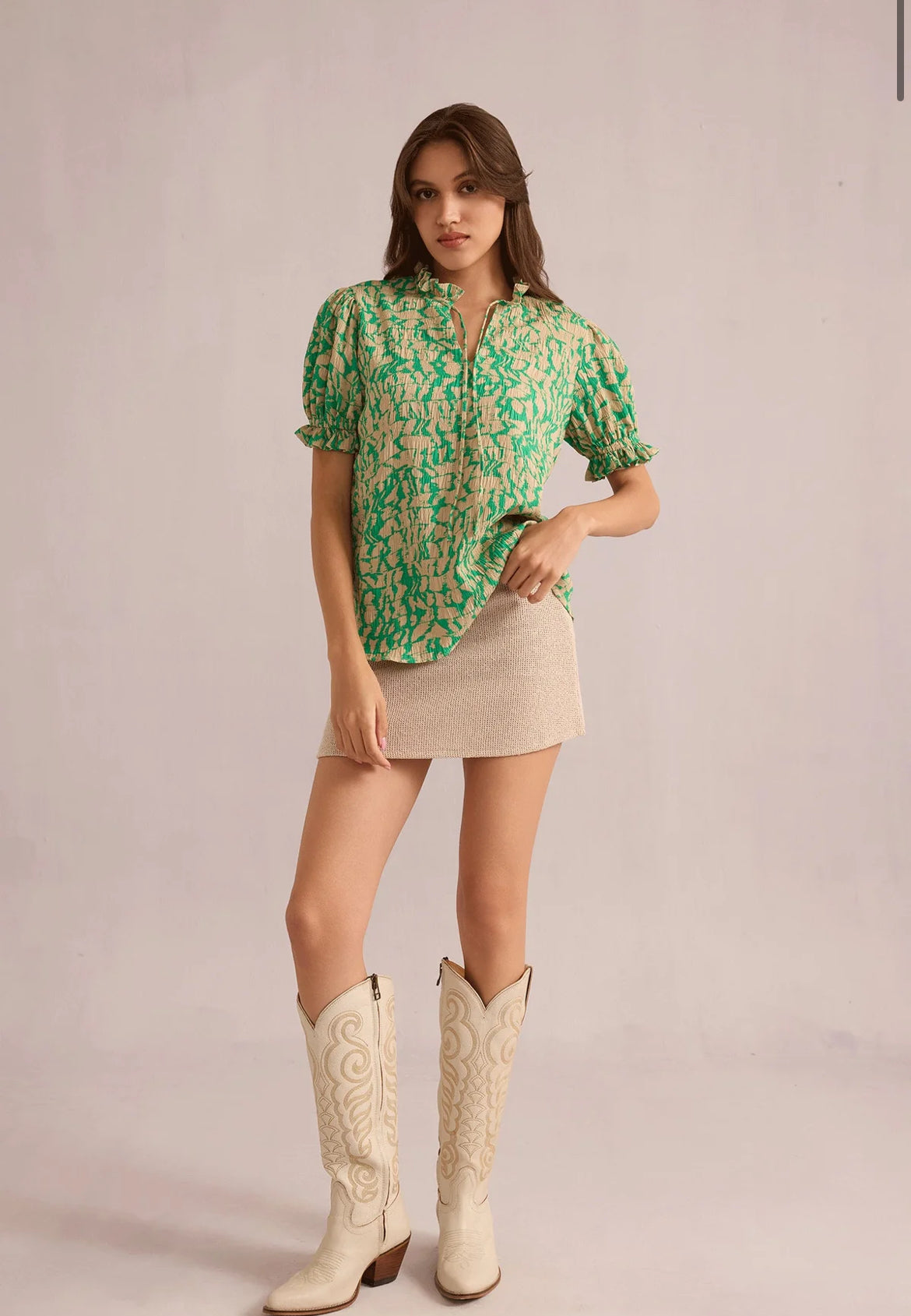 Myra Bag Kaylee's April Top in Green