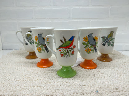 1960's Fred Roberts pedestal mug set (5 piece)