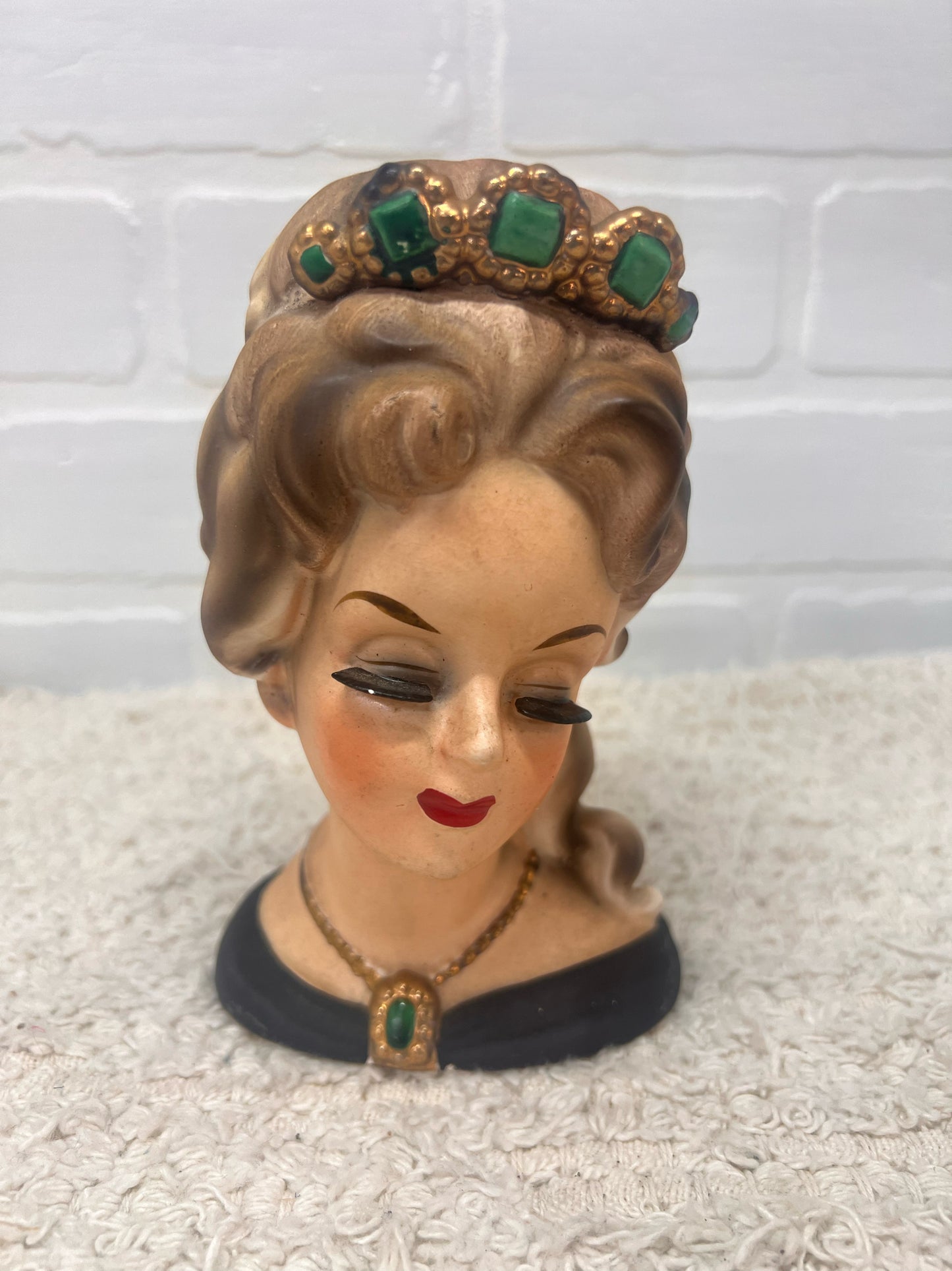 Inarco Lady Head Vase Lady Aileen 1964