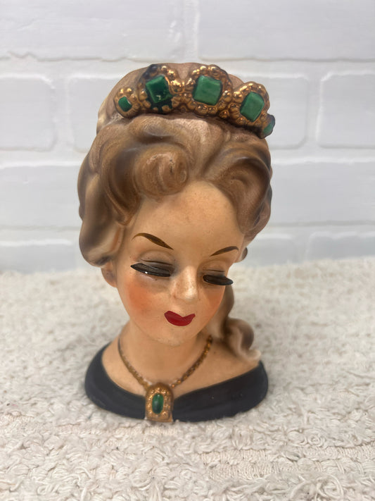 Inarco Lady Head Vase Lady Aileen 1964