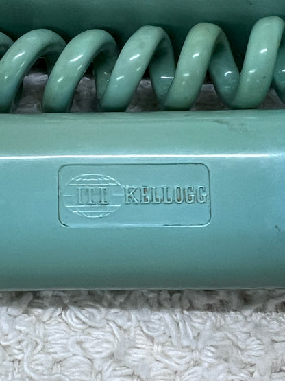 Kellogg Mint Green Rotary Telephone 1960's