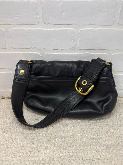 Vintage Coach Soho Mini Shoulder Bag F11840 – Black Leather – Y2K / 90s Era