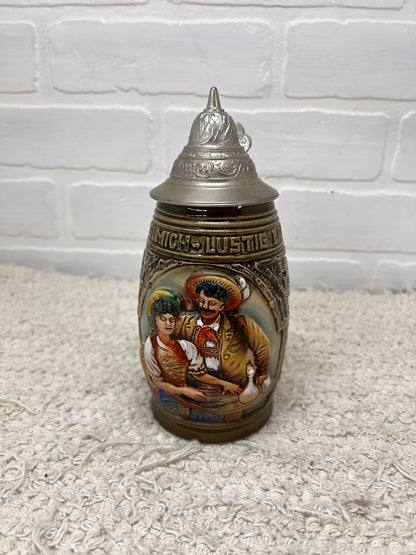 Vintage West German 1970's Beer Stein