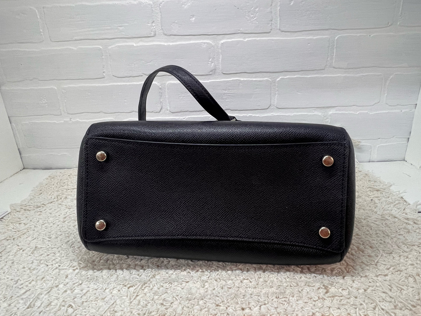 Coach Leather Rowan Satchel Crossboy Bag