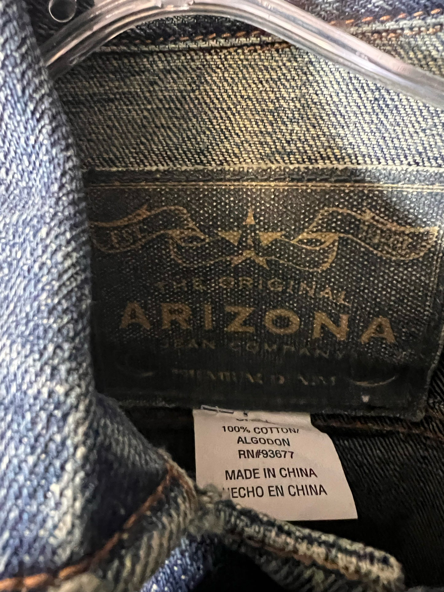 Size S Arizona Lightly Distressed Jean Jacket