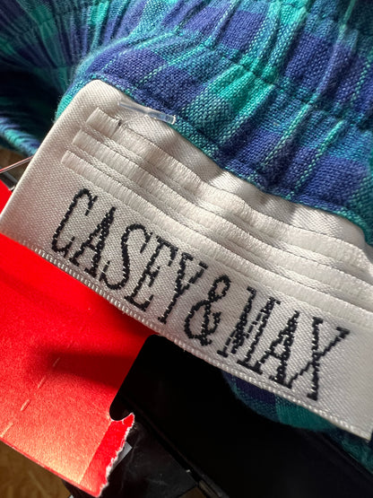 Size L Casey & Max Cotton Maxi Skirt - Multicolor Plaid