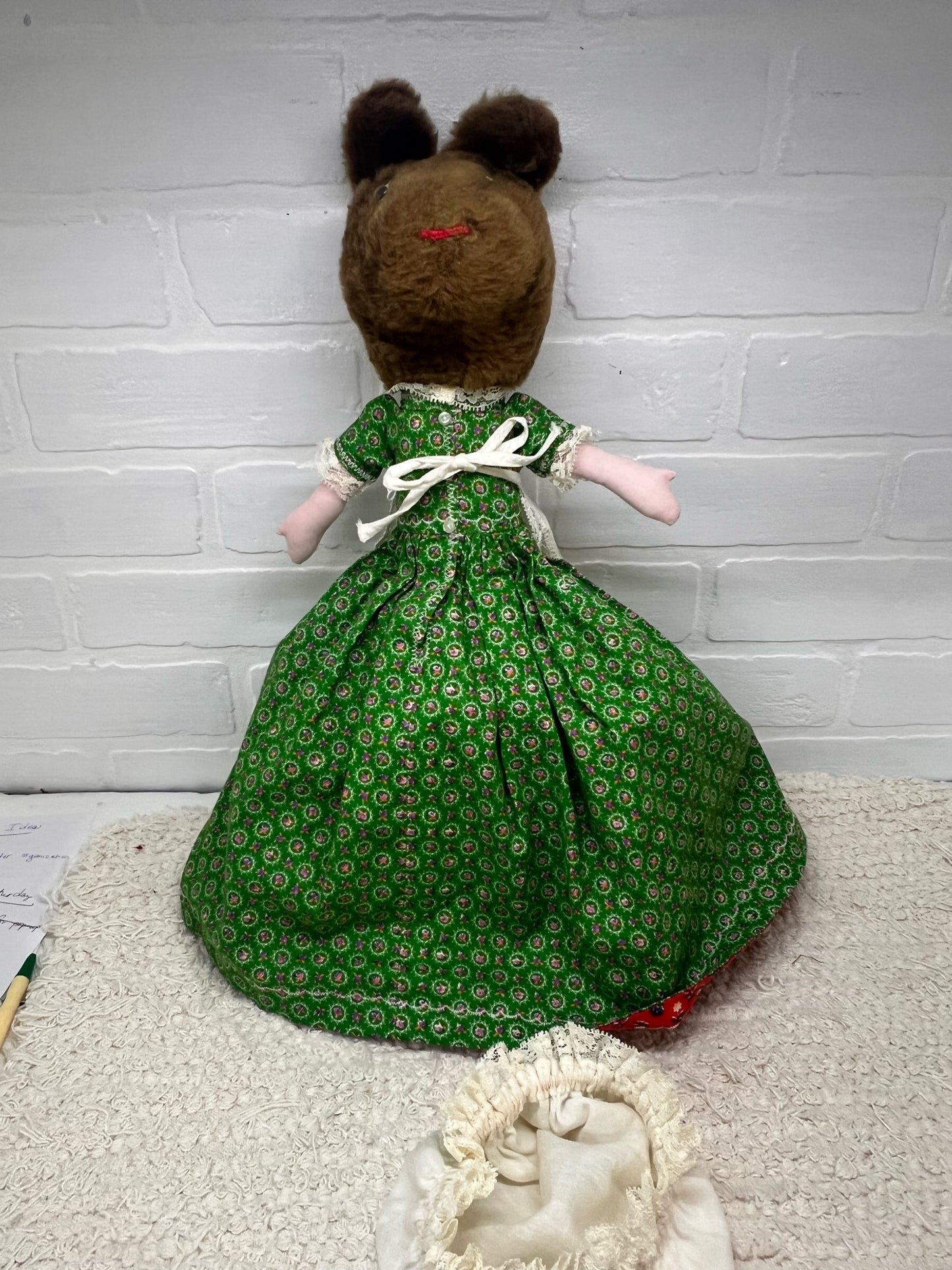 Handmade Little Red Riding Hood Topsy Turvy Doll