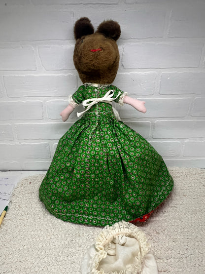 Handmade Little Red Riding Hood Topsy Turvy Doll