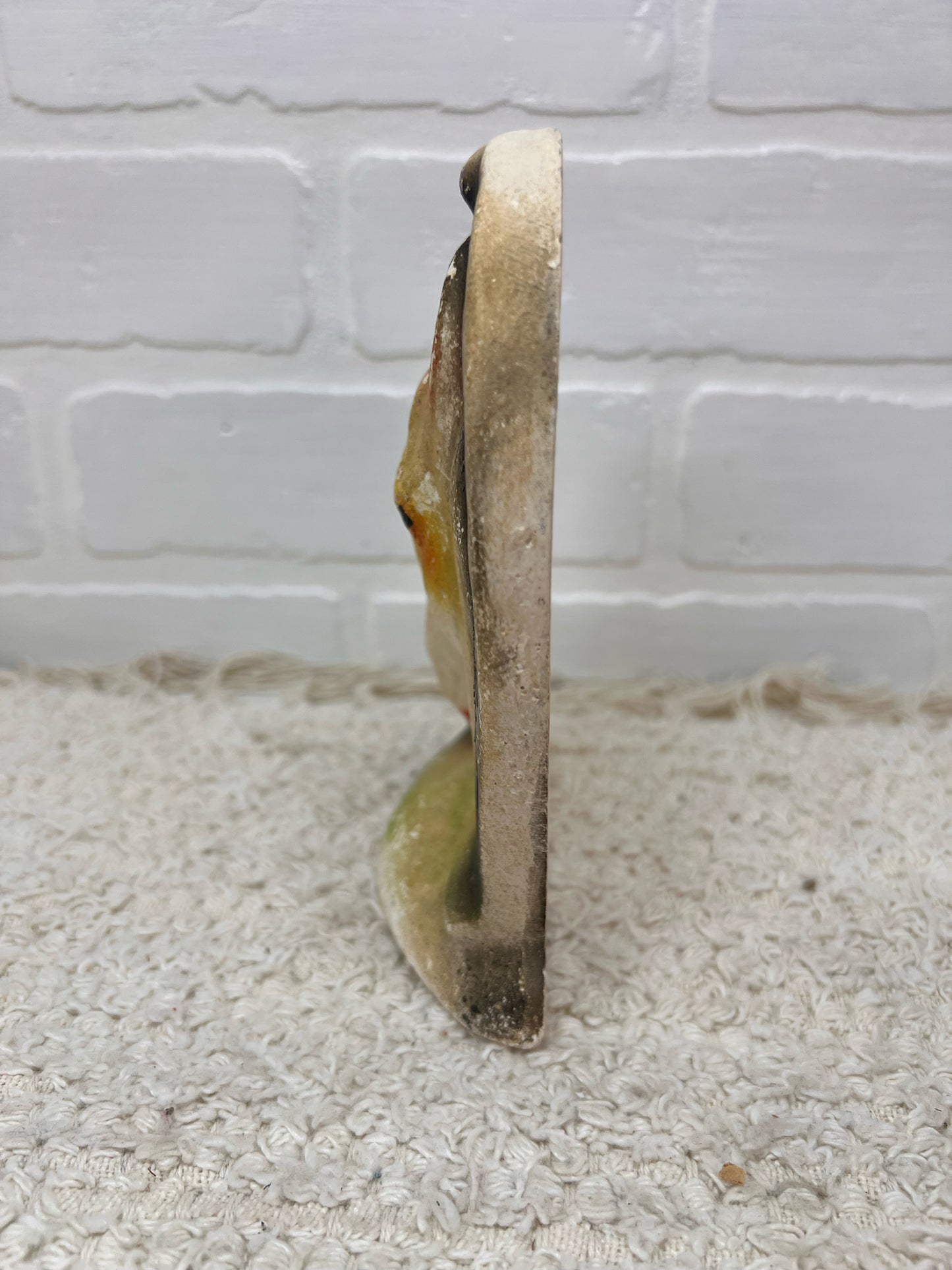 Vintage Chalkware Horseshow & Horsehead - Carnival Prize