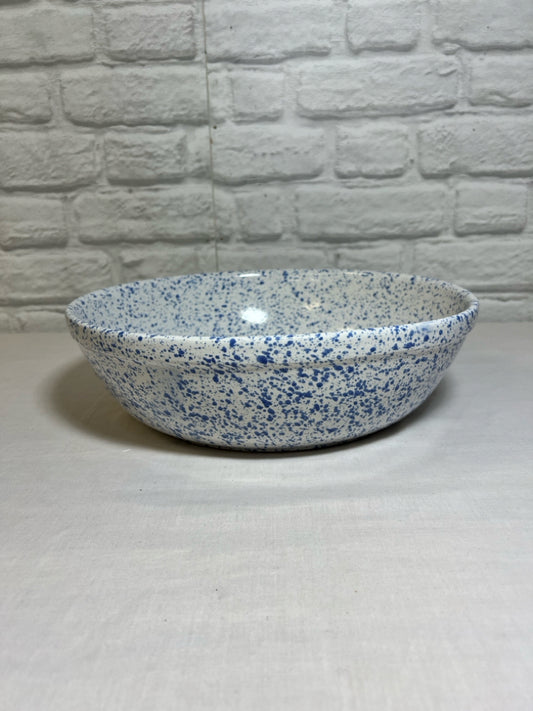 Monmouth Western Stoneware shallow spatterware