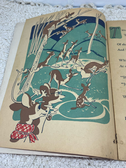 Montgomery Ward 1939 Rudoph The Red-Nosed Reindeer Christmas Book