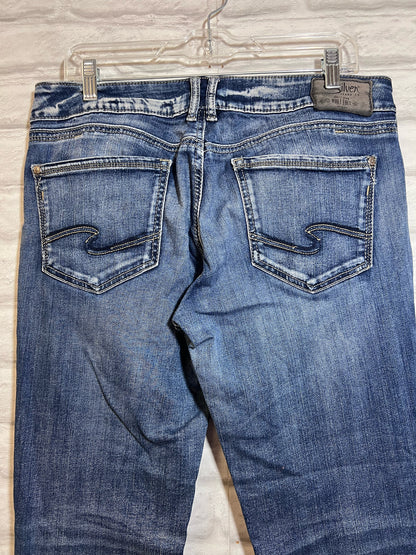Silver Jeans Co. Size 34 Waist Suki Slim Boot Jeans