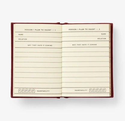 Brass Monkey People I Plan to Haunt Mini Diary