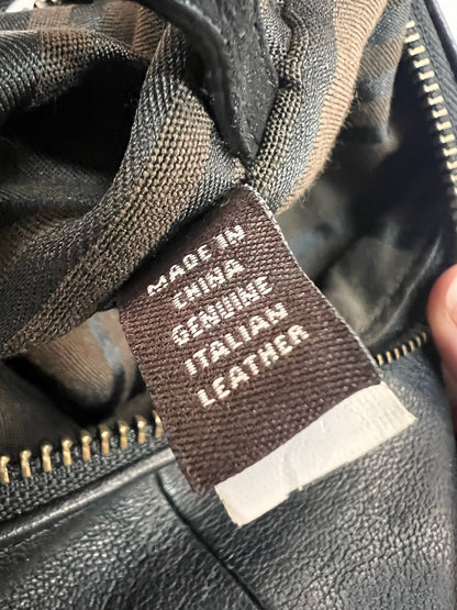 Frye Belle Bohemian Hobo Handback Black Leather