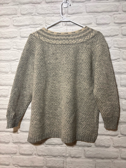 Size XL Woolrich Lambwool Fair Isle Knit Sweater