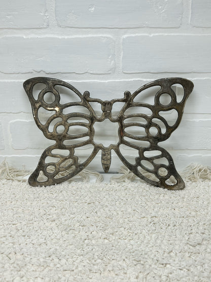 Leonard vintage butterfly trivet