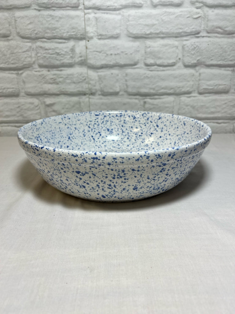 Monmouth Western Stoneware shallow spatterware