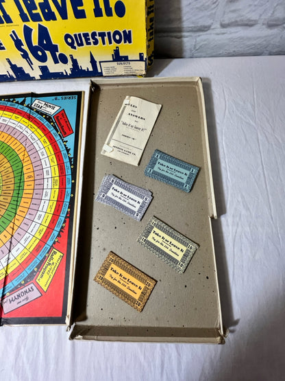 Vintage 1940's 'Take it or Leave it' board game