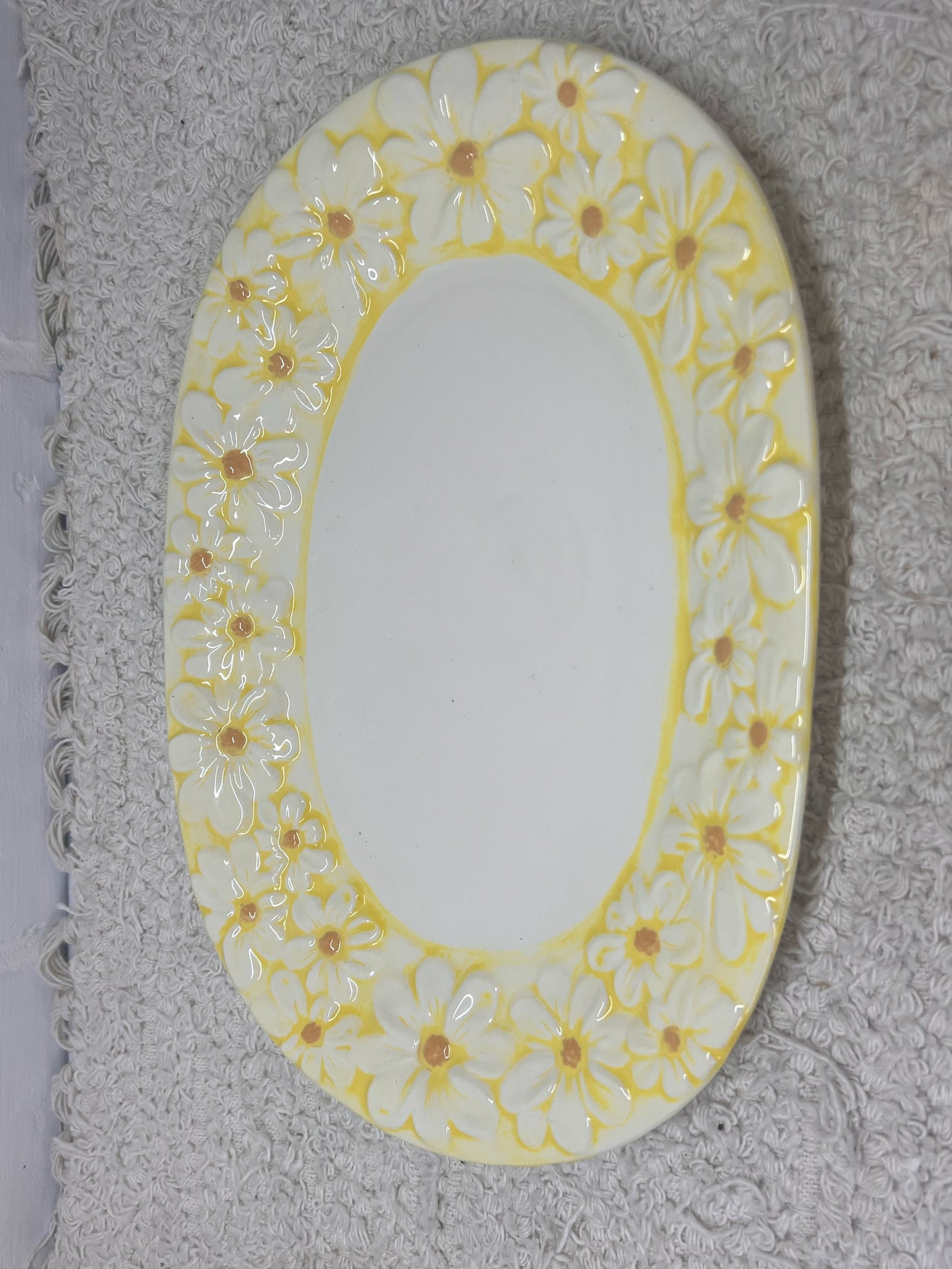 Vintage Covered Tureen with Underplate & Ladle - Daisies & Butterflies
