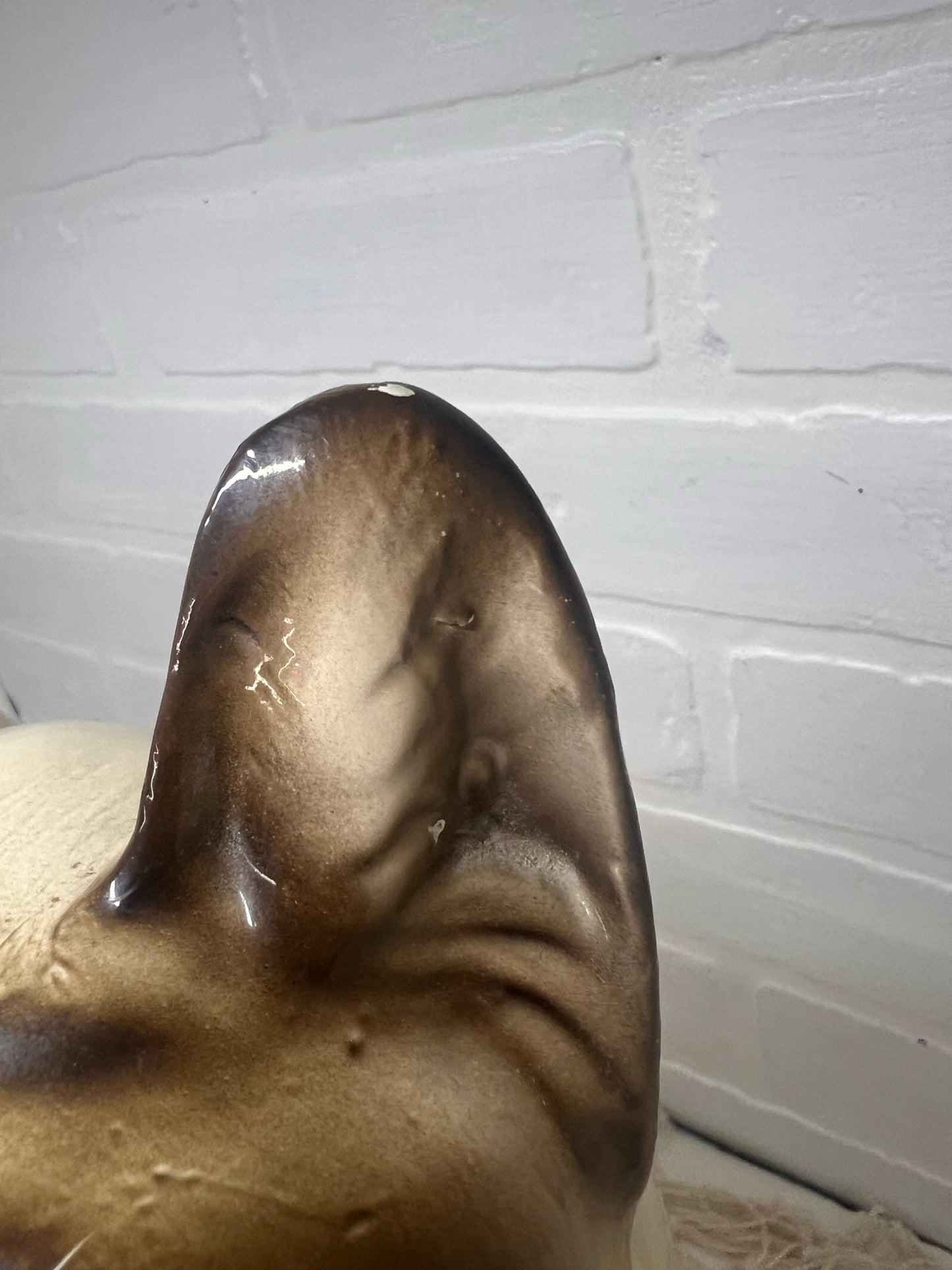 Marwal Ceramics 15/5" Siamese Cat Blue Eyes Mid-Century