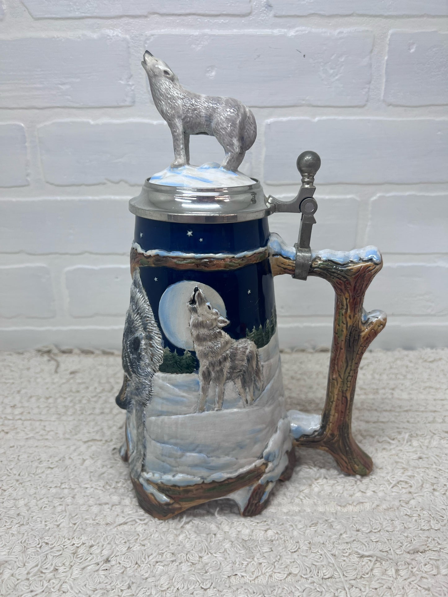 Anheuser-Busch 2003 Nature's Pride Wolf  Beer Stein