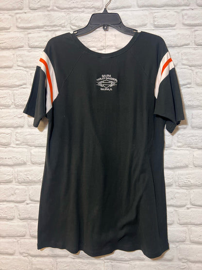 Size 2X Harley-Davidson black t-shirt