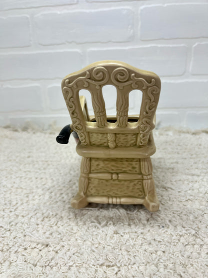 Lefton chair and pipe planter