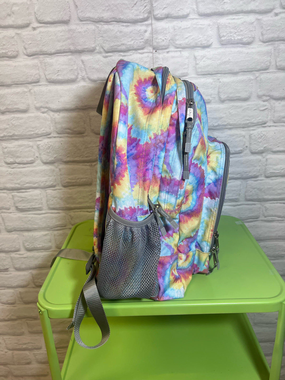 L.L. Bean Rainbow Tie Dye Backpack