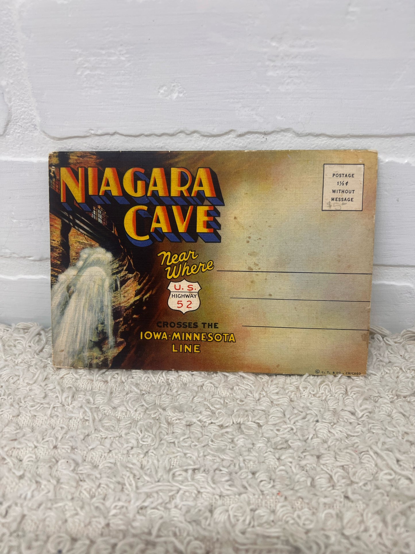 Vintage Niagara Cave Postcard Set