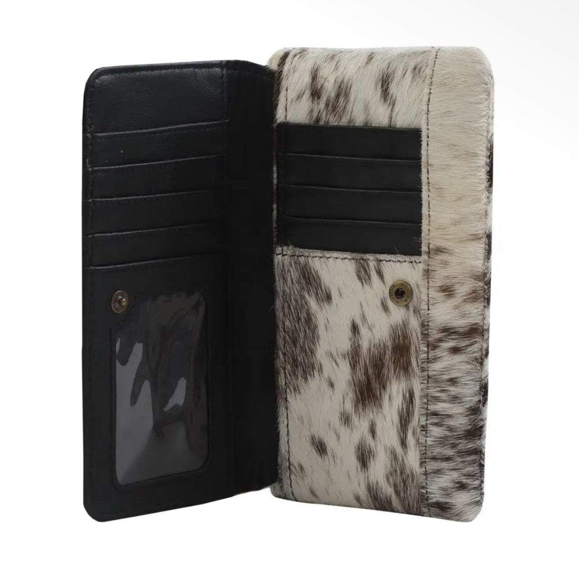 Myra Bag Cookie Crunch Leather & Hairon Wallet