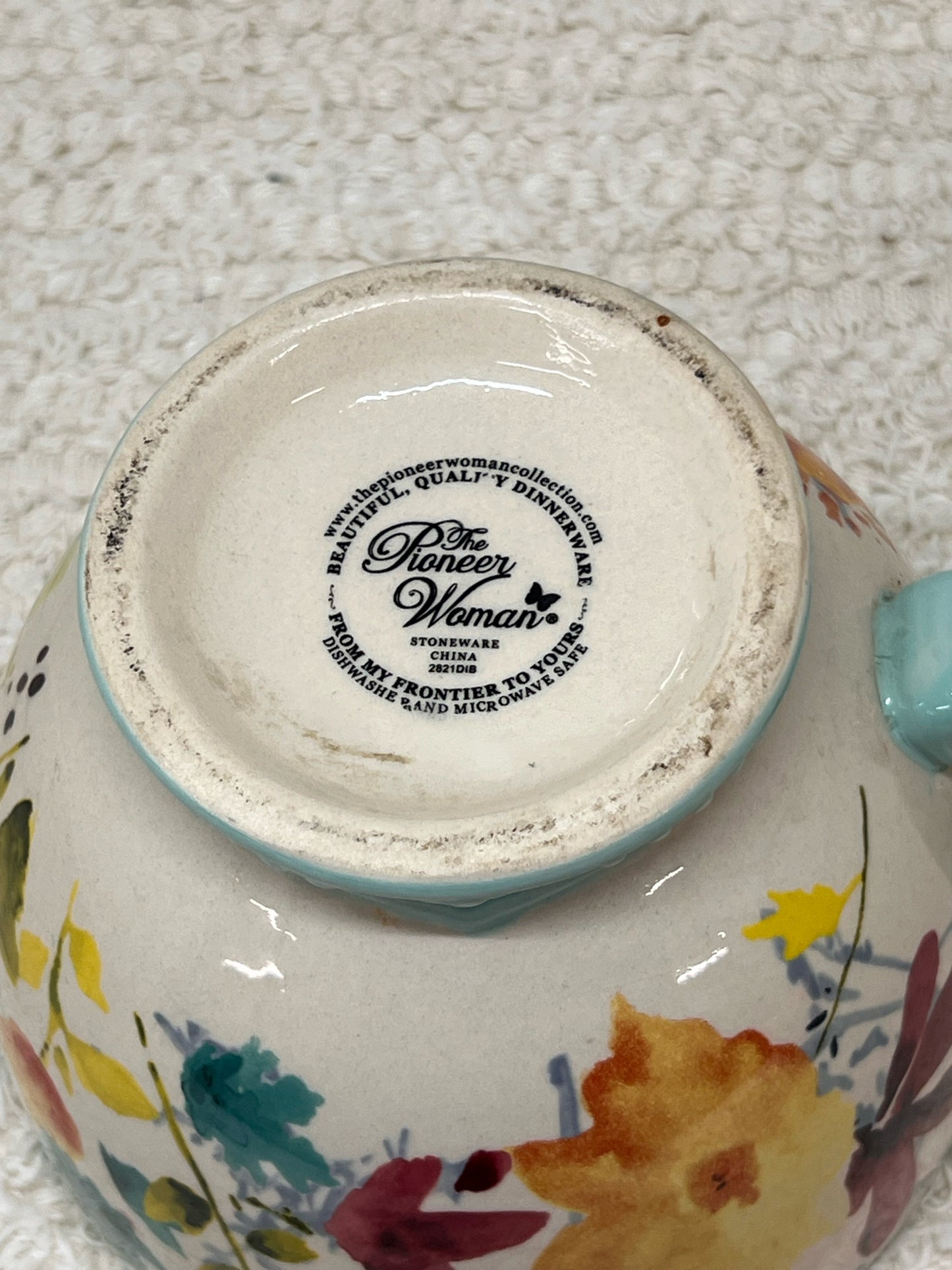 Pioneer Woman 'Willow' Soup Mug