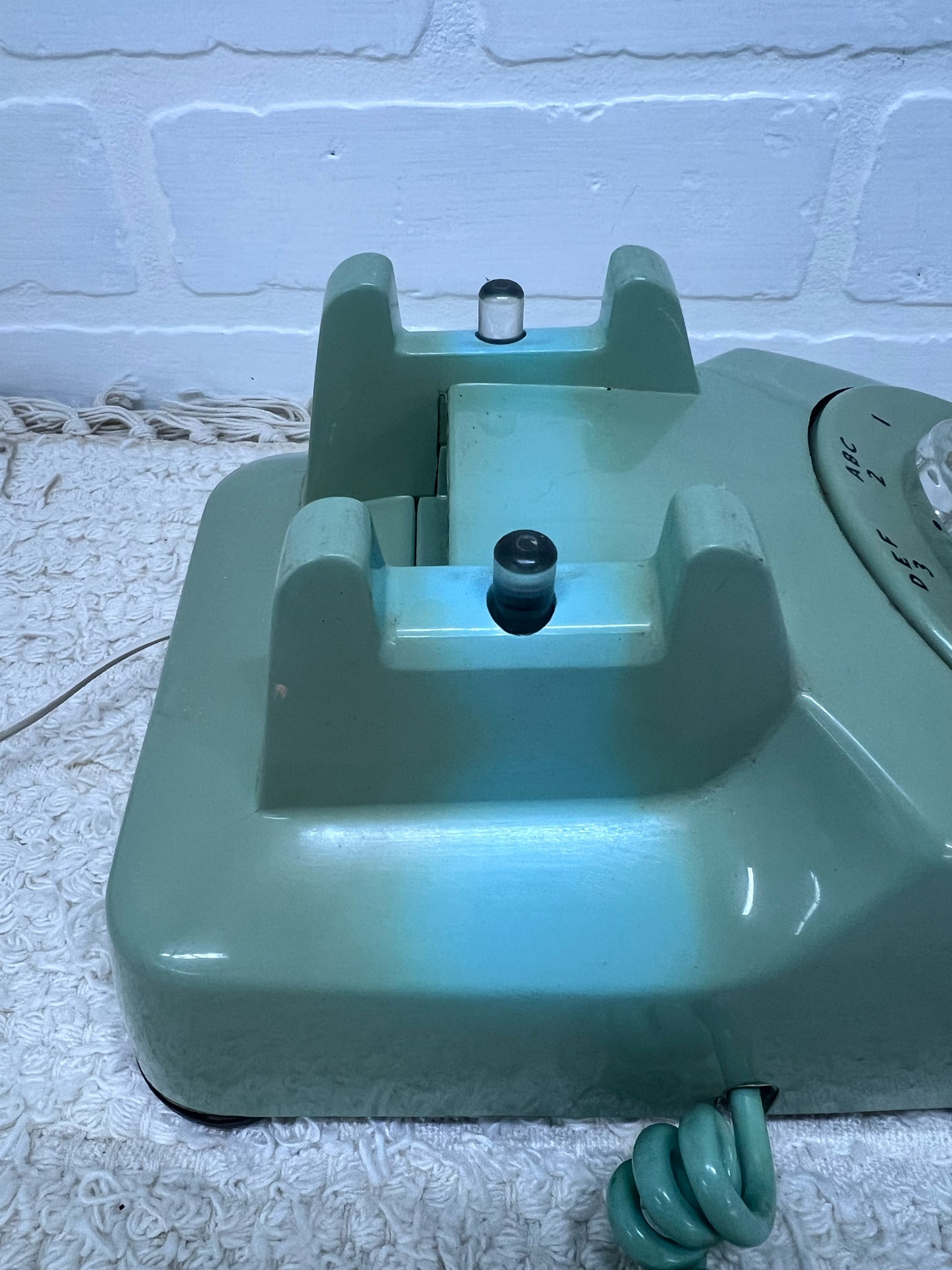 Kellogg Mint Green Rotary Telephone 1960's