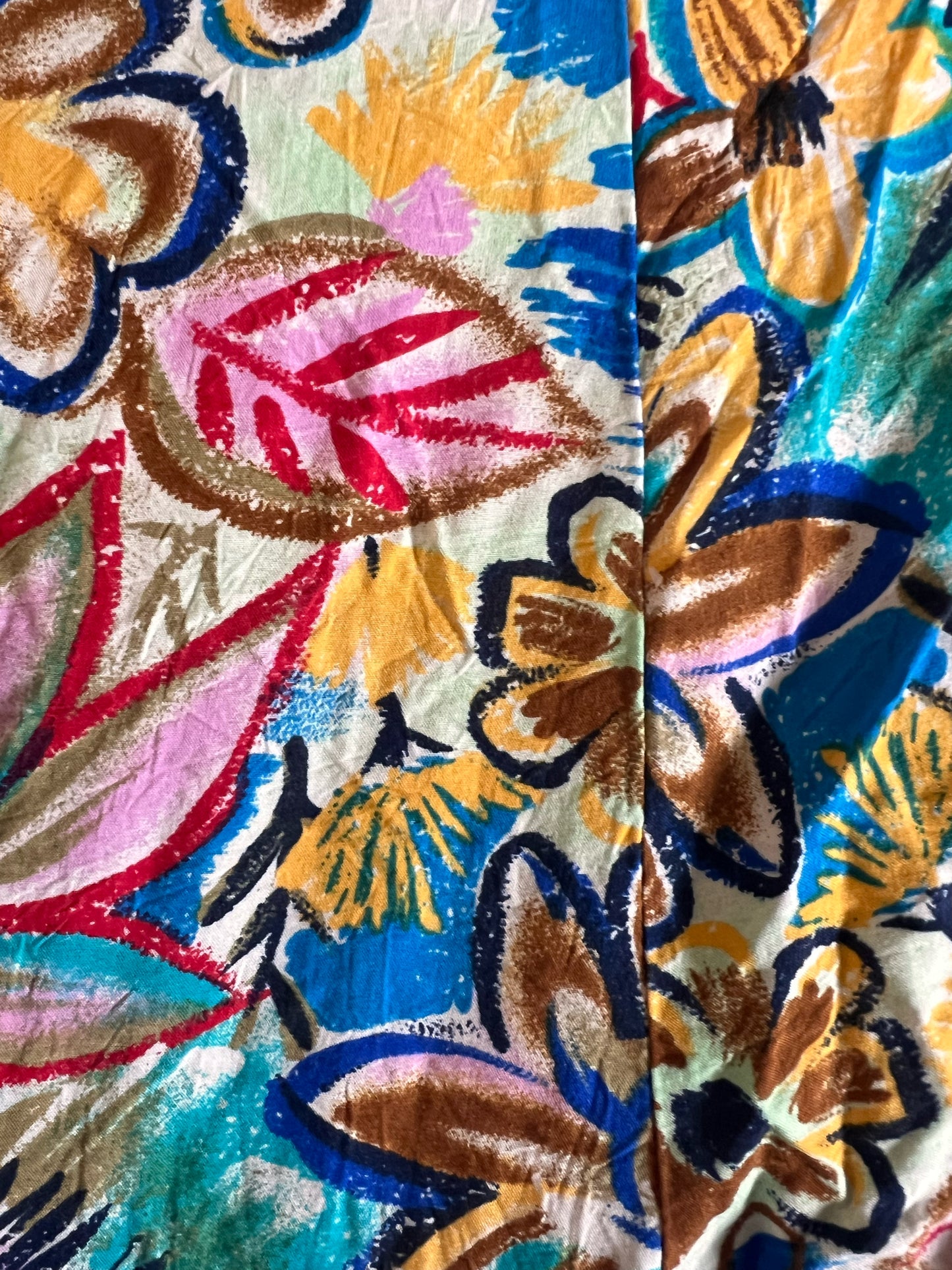 Hilo Hattie Multicolor Rayon Beach Wrap