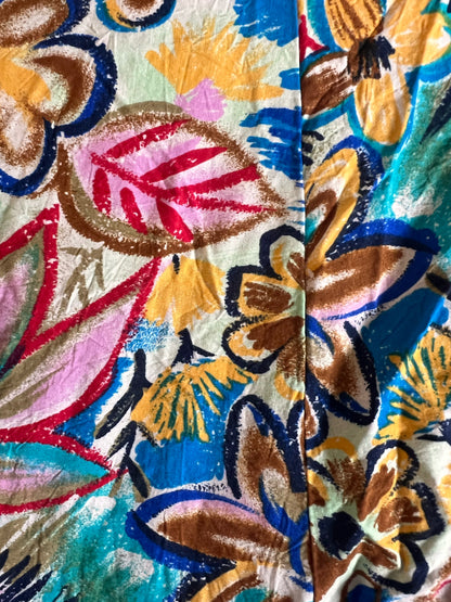 Hilo Hattie Multicolor Rayon Beach Wrap