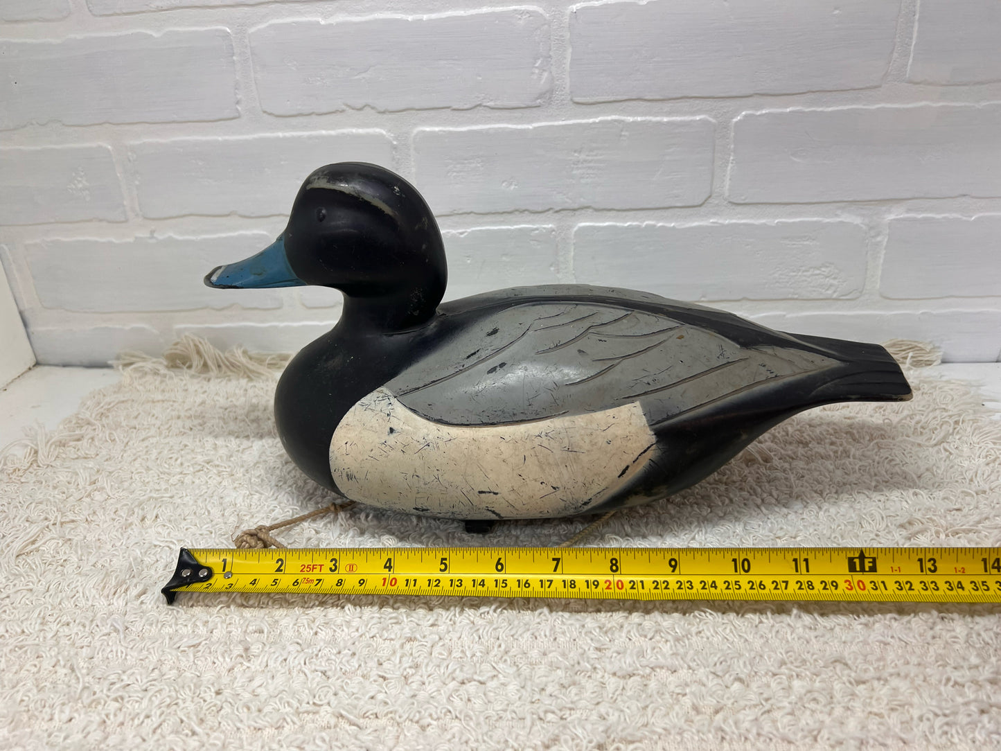 Vintage Plastic Duck Decoy