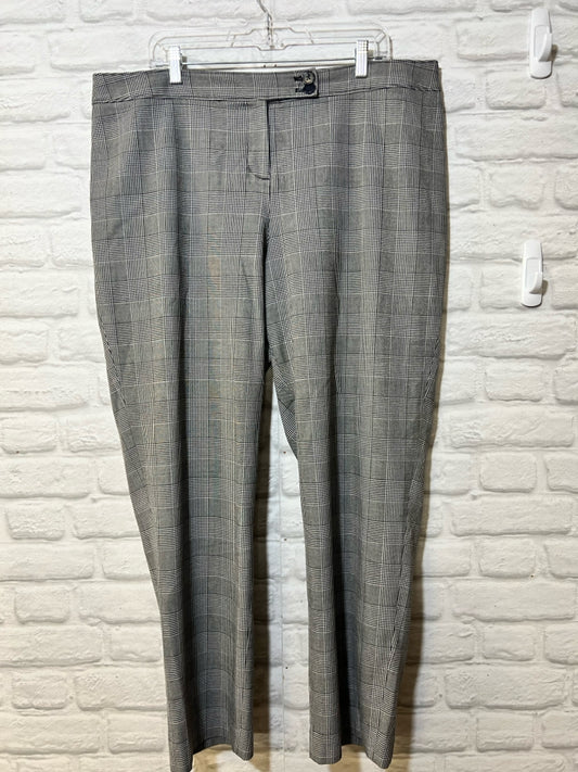 Lane Bryant Size 18 houndstooth check dress pants