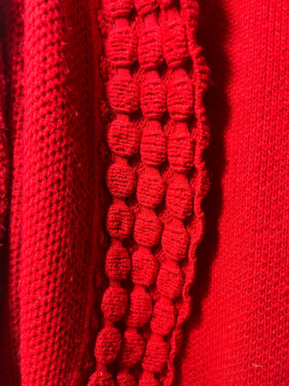 Size L Christopher & Banks Festive Red Cardigan