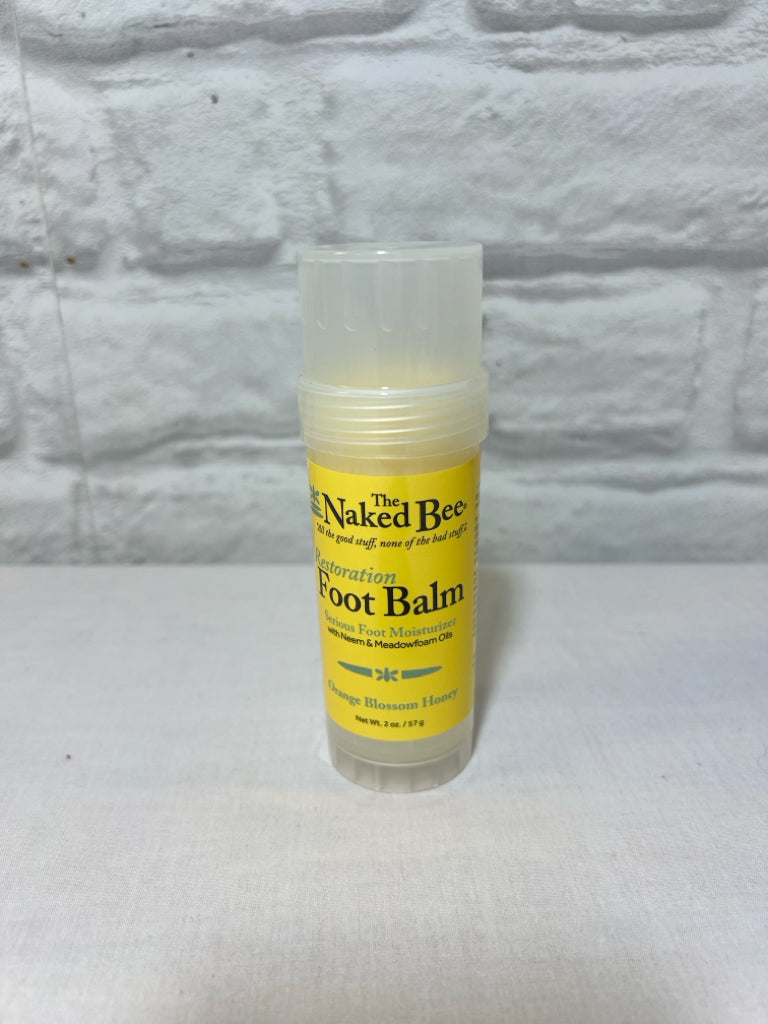 Naked Bee restoration foot balm