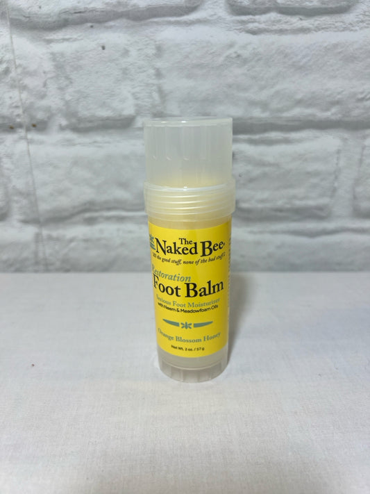 Naked Bee restoration foot balm