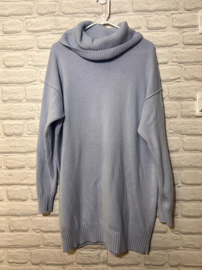 Size L Athleta Tunic Length Wool & Cashmere Blend Sweater