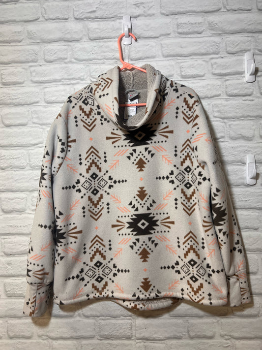 Size XL Avalanche Cowl Neck Fleece Lined Sweatshirt